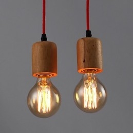 Lysekrone Mini-Stil Moderne Samtidsstil Tre Bambus