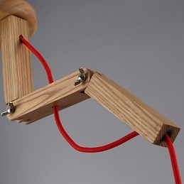 Lysekrone Mini-Stil Moderne Samtidsstil Tre Bambus