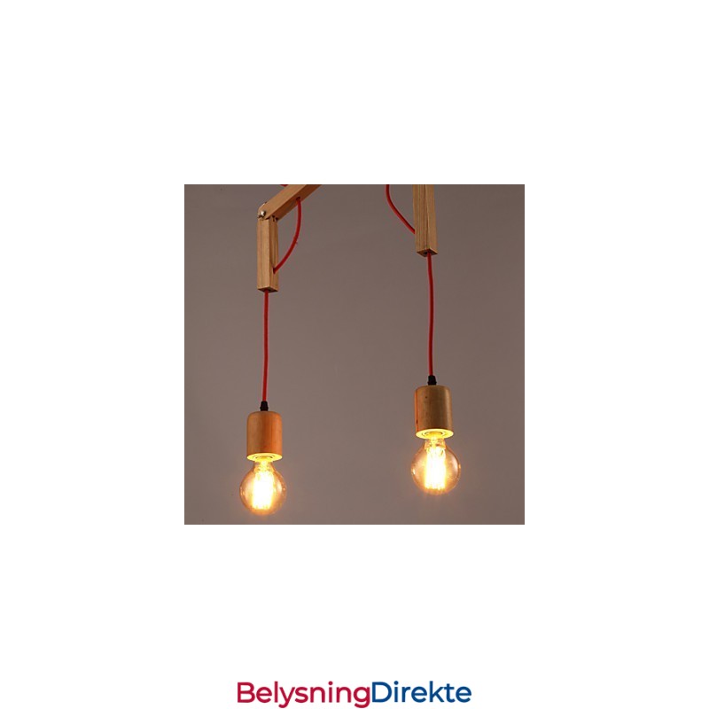 Lysekrone Mini-Stil Moderne Samtidsstil Tre Bambus