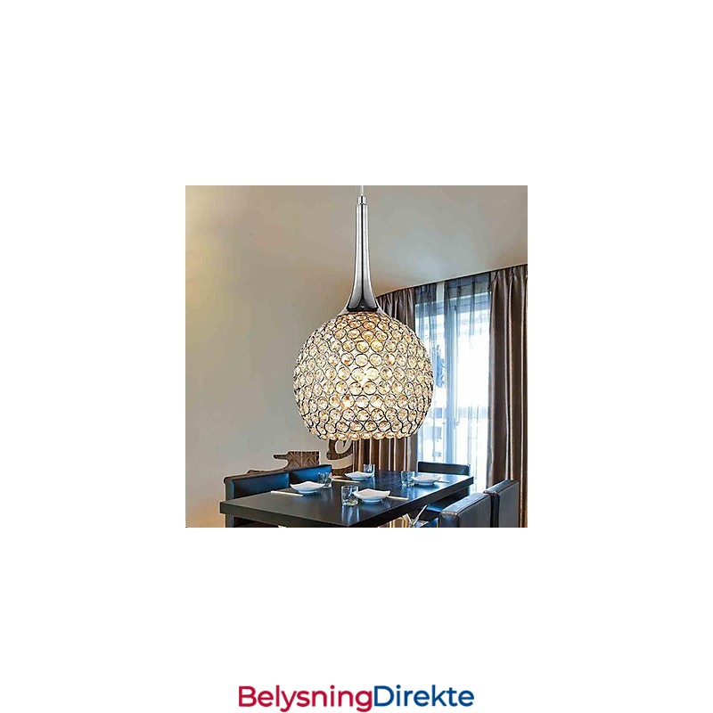 Moderne Samtidskrone I Krystall I Krom I Metall