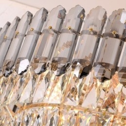 Moderne Krystall Pendellampe I Takbelysning