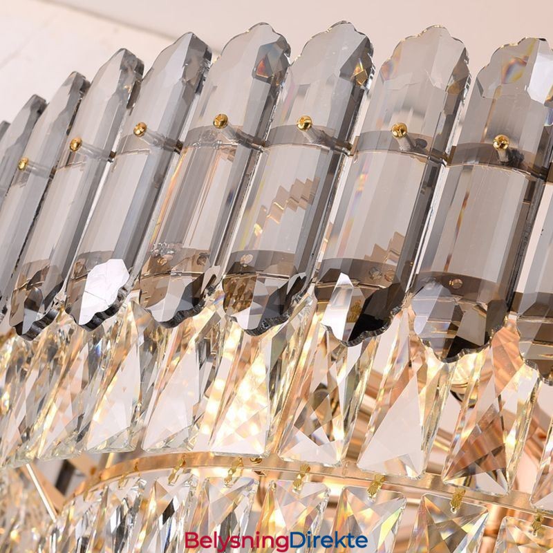 Moderne Krystall Pendellampe I Takbelysning