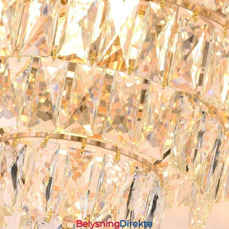 Moderne Krystall Pendellampe I Takbelysning
