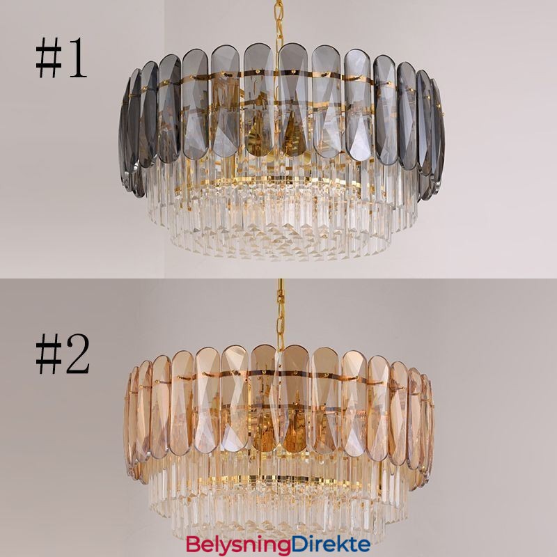 Moderne K9 Krystall Pendellampe Taklampe