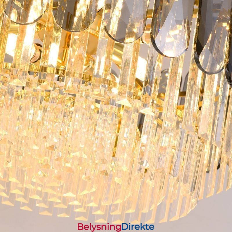 Moderne K9 Krystall Pendellampe Taklampe