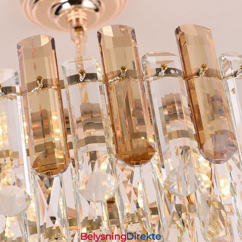 Europeisk Pendellampe Moderne K9 Krystallbelysning