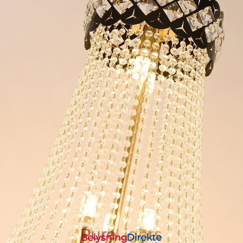 Luksuriøs Pendellampe I Krystall I Taket