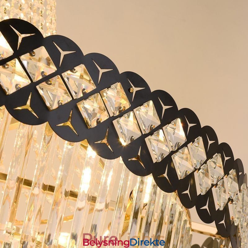 Luksuriøs Pendellampe I Krystall I Taket