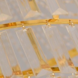 Europeisk Krystall Pendellampe Moderne Taklampe