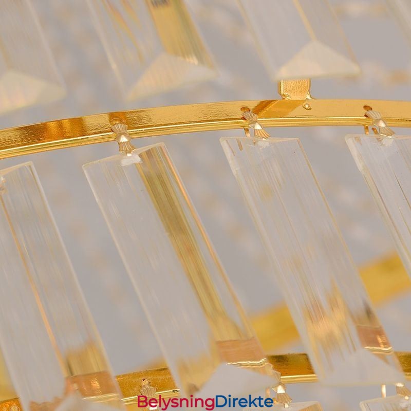 Europeisk Krystall Pendellampe Moderne Taklampe
