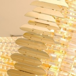 Klassisk K9 Krystall Pendellampe I Tak