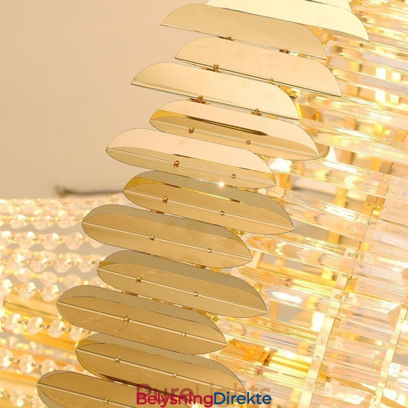 Klassisk K9 Krystall Pendellampe I Tak