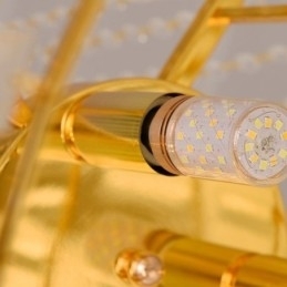 Klassisk K9 Krystall Pendellampe I Tak