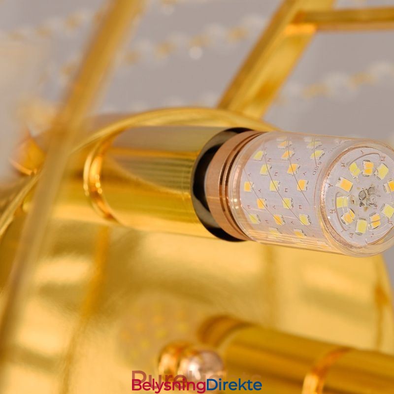 Klassisk K9 Krystall Pendellampe I Tak