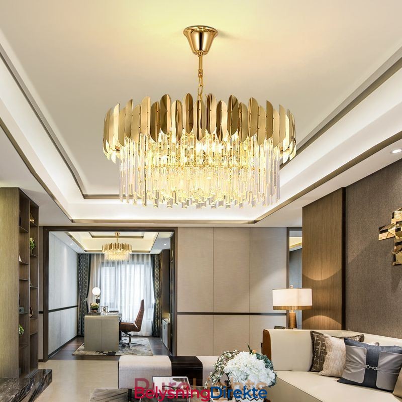 Nydelig Pendellampe K9 Krystall Taklampe