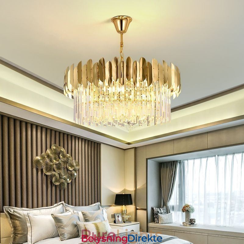 Nydelig Pendellampe K9 Krystall Taklampe