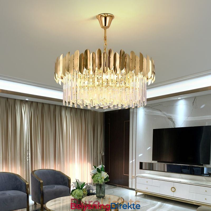 Nydelig Pendellampe K9 Krystall Taklampe