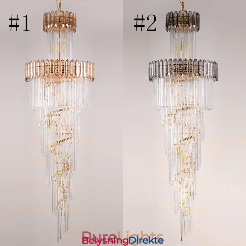 Moderne Krystall Luksuriøs Pendellampe