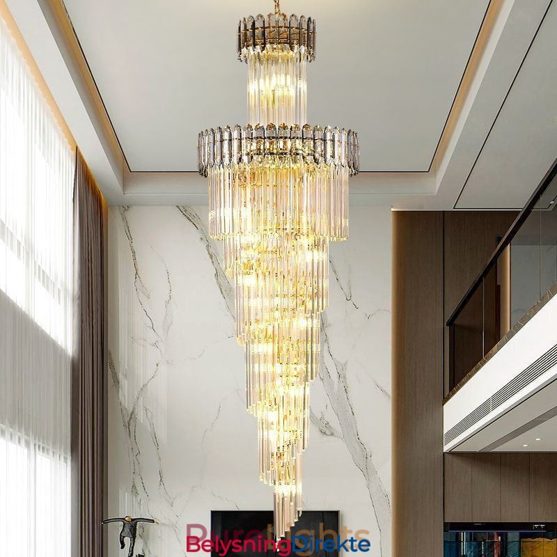 Moderne Krystall Luksuriøs Pendellampe
