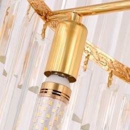 Moderne Krystall Luksuriøs Pendellampe