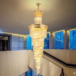 Luksuriøs Pendellampe Stor Hengelampe 12 16 18 Lys