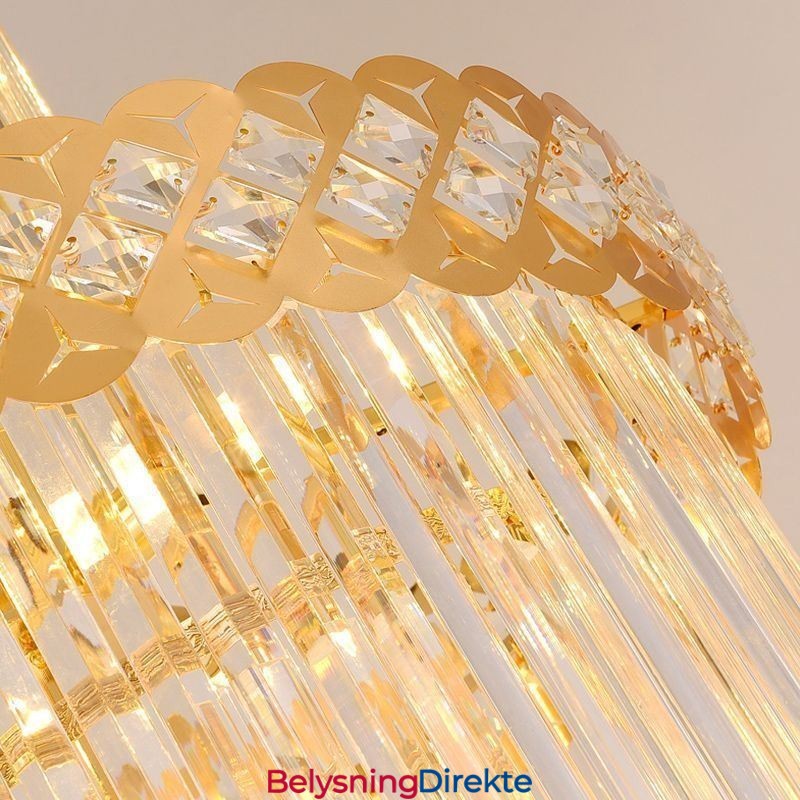 Luksuriøs Pendellampe Stor Hengelampe 12 16 18 Lys