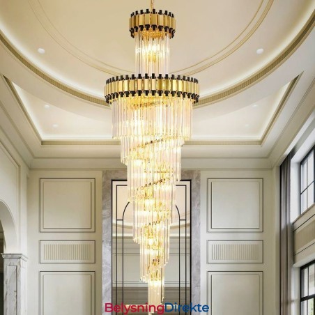 Krystall Pendellampe Moderne Spektakulær K9 Taklampe