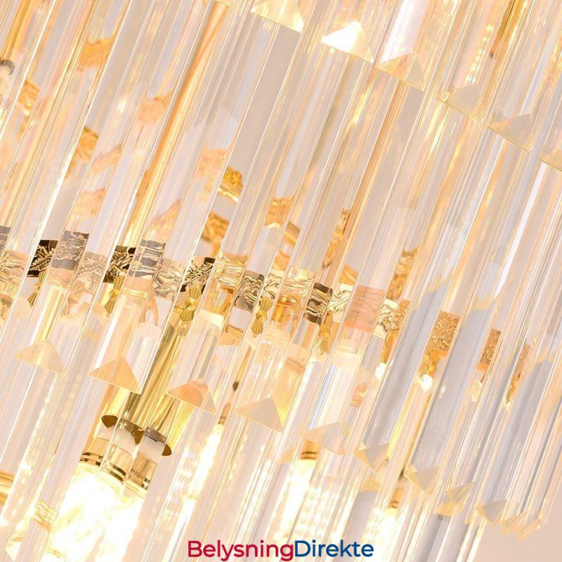 Krystall Pendellampe Moderne Spektakulær K9 Taklampe