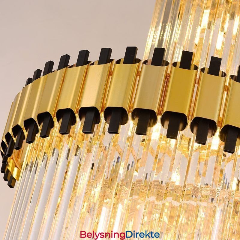 Krystall Pendellampe Moderne Spektakulær K9 Taklampe