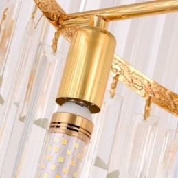 Krystall Pendellampe Moderne Spektakulær K9 Taklampe