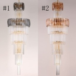 Europeisk Pendellampe Moderne Spektakulær K9 Taklampe