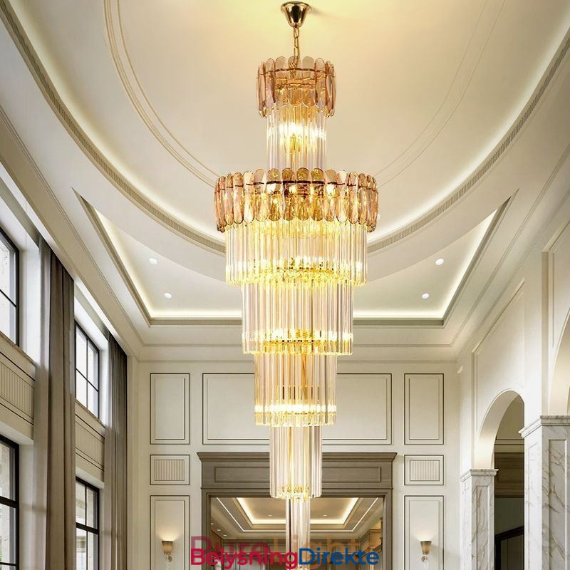 Europeisk Pendellampe Moderne Spektakulær K9 Taklampe