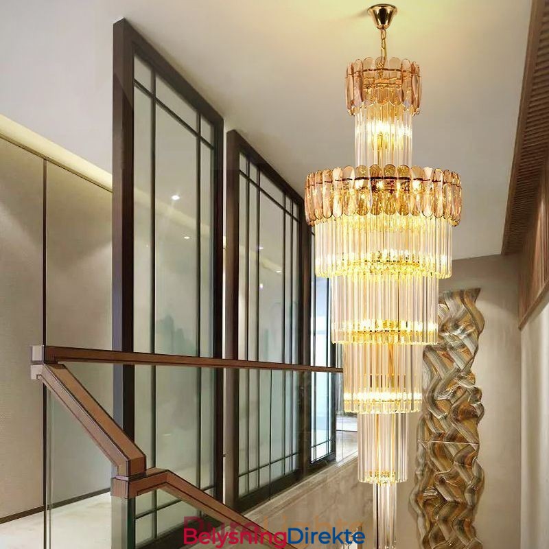 Europeisk Pendellampe Moderne Spektakulær K9 Taklampe