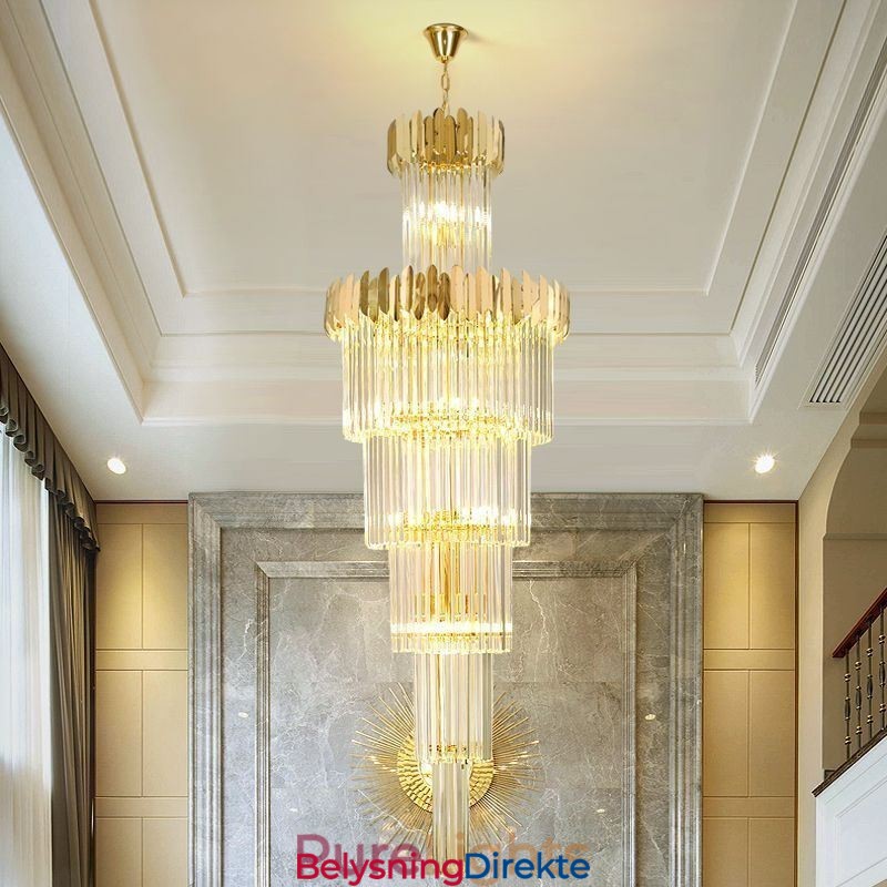 Moderne Krystall Taklampe Pendellampe Spisestue Foajé