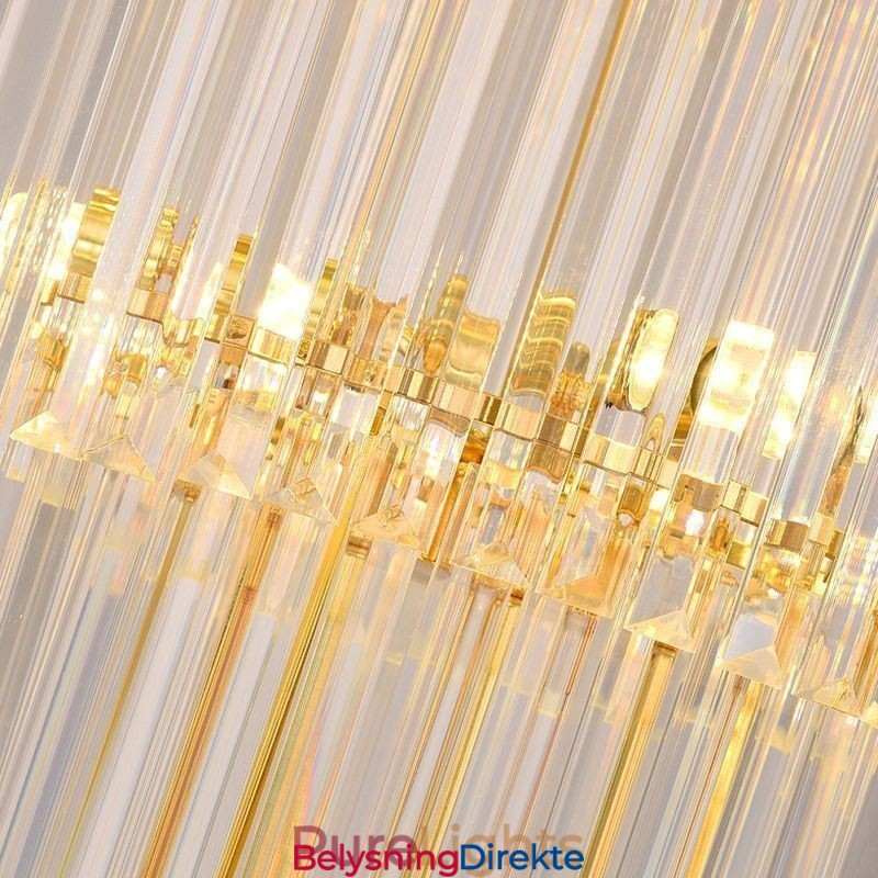 Moderne Krystall Taklampe Pendellampe Spisestue Foajé