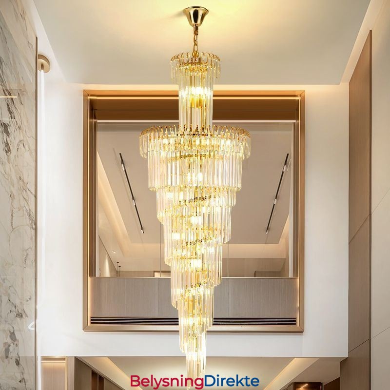 Moderne Krystall Taklampe Pendellampe