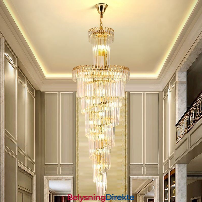 Moderne Krystall Taklampe Pendellampe