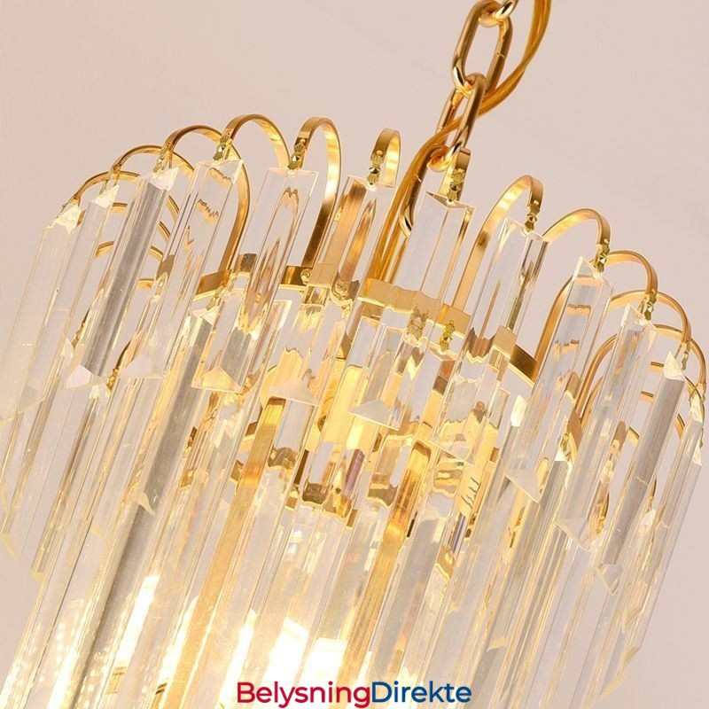 Moderne Krystall Taklampe Pendellampe