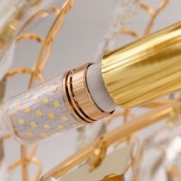 Moderne Krystall Taklampe Pendellampe