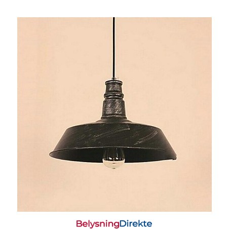 Moderne Pendellampe I Sirkelformet Lampeskjerm