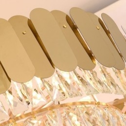 Moderne Elegant Krystall Pendellampe Konisk Taklampe