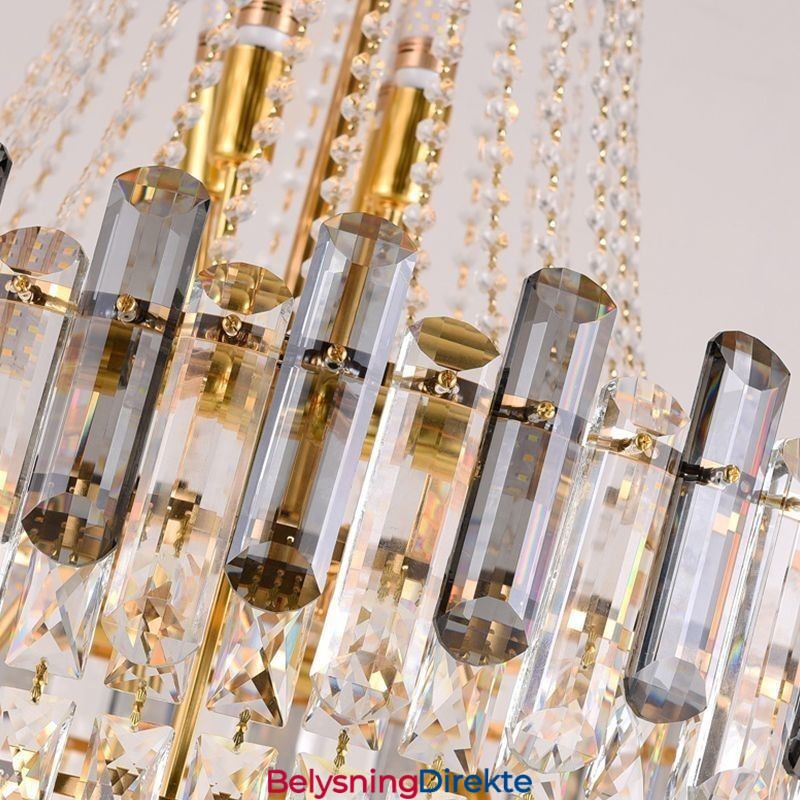 Moderne Elegant Krystall Pendellampe Konisk Hengelampe