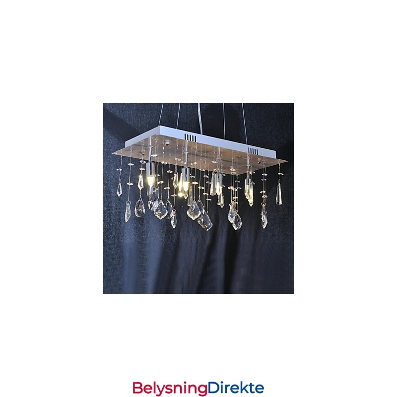 Tradisjonell Klassisk Krystallkrone I Metall