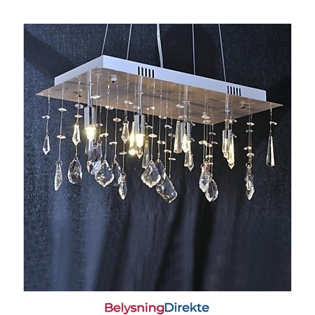 Tradisjonell Klassisk Krystallkrone I Metall