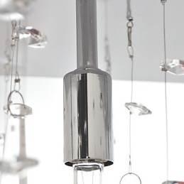 Tradisjonell Klassisk Krystallkrone I Metall