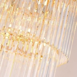 Moderne Spektakulære Høytliggende Pendellampe I Trapper