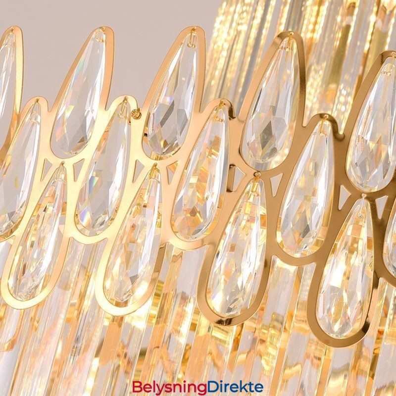 Moderne Spektakulære Høytliggende Pendellampe I Trapper