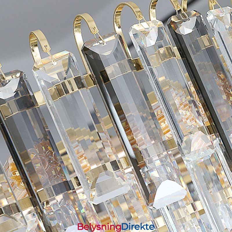Krystall Pendellampe Luksuriøs Takbelysning 12 16 Lys