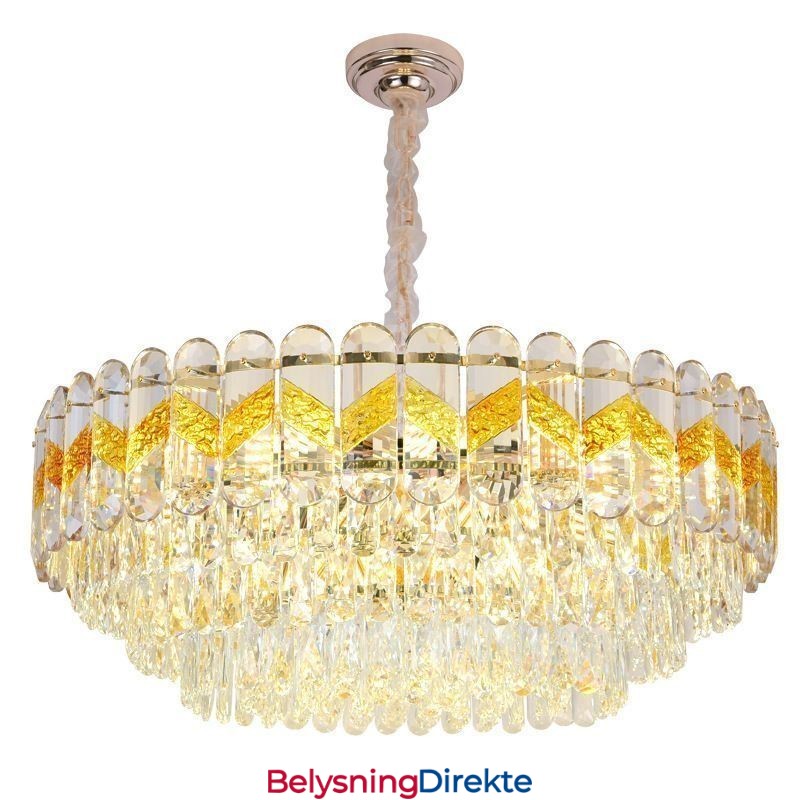 Luksuriøs Pendellampe I Krystall I Tak, 9, 12, 16 Lys