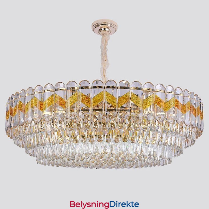 Luksuriøs Pendellampe I Krystall I Tak, 9, 12, 16 Lys